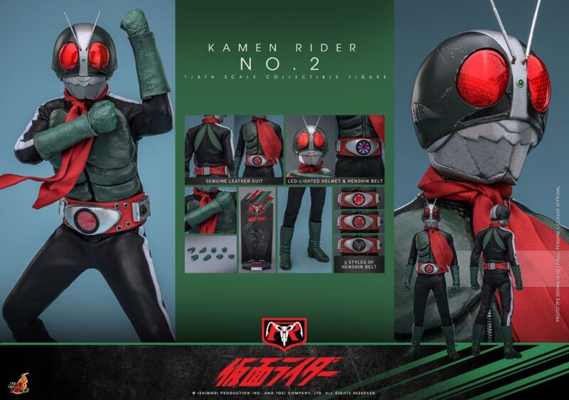 Kamen Rider 1/6 Kamen Rider No. 2 30 cm - immagine 7