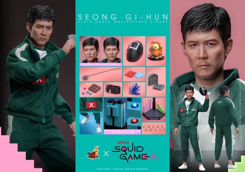 Squid Game 2 Action Figure 1/6 Seong Gi-hun 30 cm - immagine 8