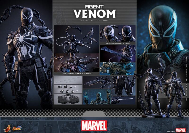 Marvel Comics Action Figure 1/6 Agent Venom 32 cm - immagine 7