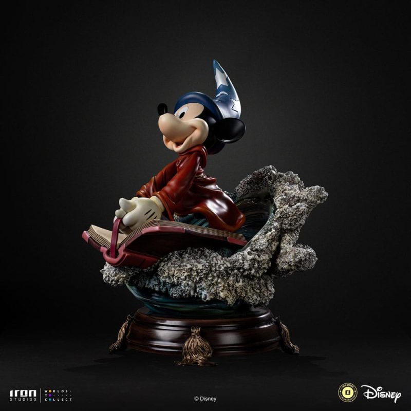 Disney Classics Vintage Collection Deluxe Art Scale Statue 1/10 Sorcerer Mickey 28 cm - immagine 2