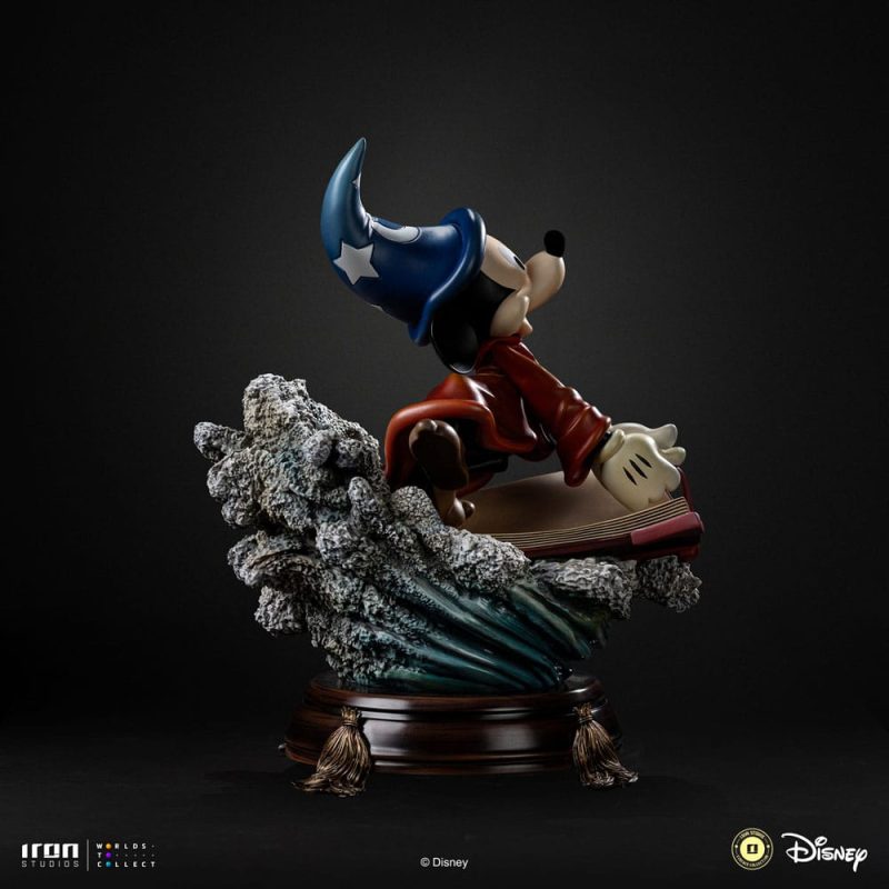 Disney Classics Vintage Collection Deluxe Art Scale Statue 1/10 Sorcerer Mickey 28 cm - immagine 3
