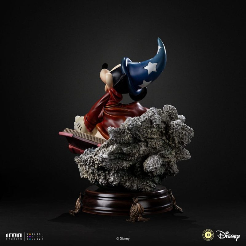 Disney Classics Vintage Collection Deluxe Art Scale Statue 1/10 Sorcerer Mickey 28 cm - immagine 4