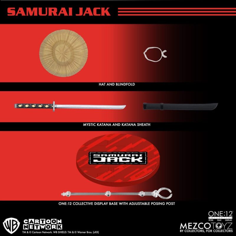 Samurai Jack Action Figure 1/12 Samurai Jack 17 cm - immagine 6