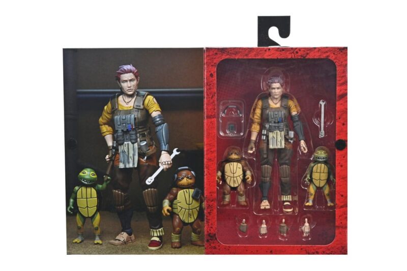 Teenage Mutant Ninja Turtles (The Last Ronin The Lost Years) Action Figure Grammy April with Baby Yi & Moja 18 cm - immagine 4
