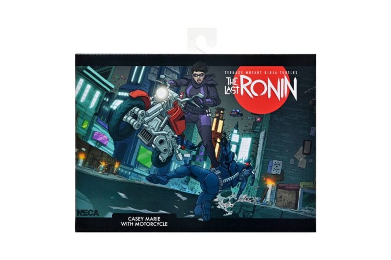 Teenage Mutant Ninja Turtles (The Last Ronin The Lost Years) Action Figure Casey Marie with Last Ronin Motorcycle 18 cm - immagine 2