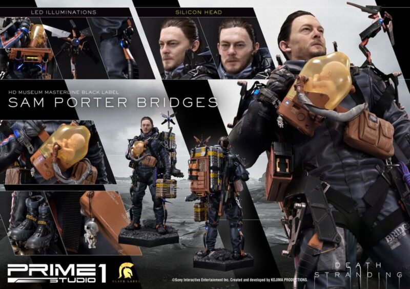 Death Stranding Statue 1/2 Sam Porter Bridges Black Label 106 cm - immagine 4