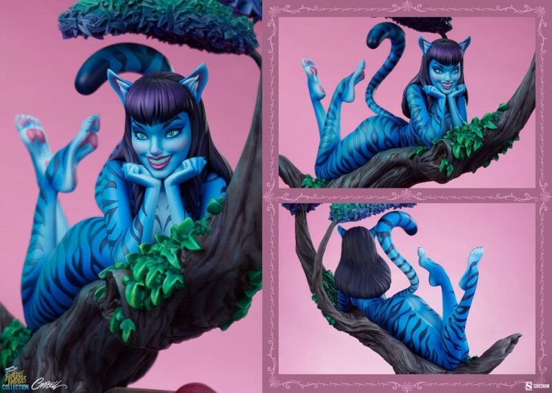 Fairytale Fantasies Collection Statue Lady Cheshire Cat (Deluxe Edition) 63 cm - immagine 5