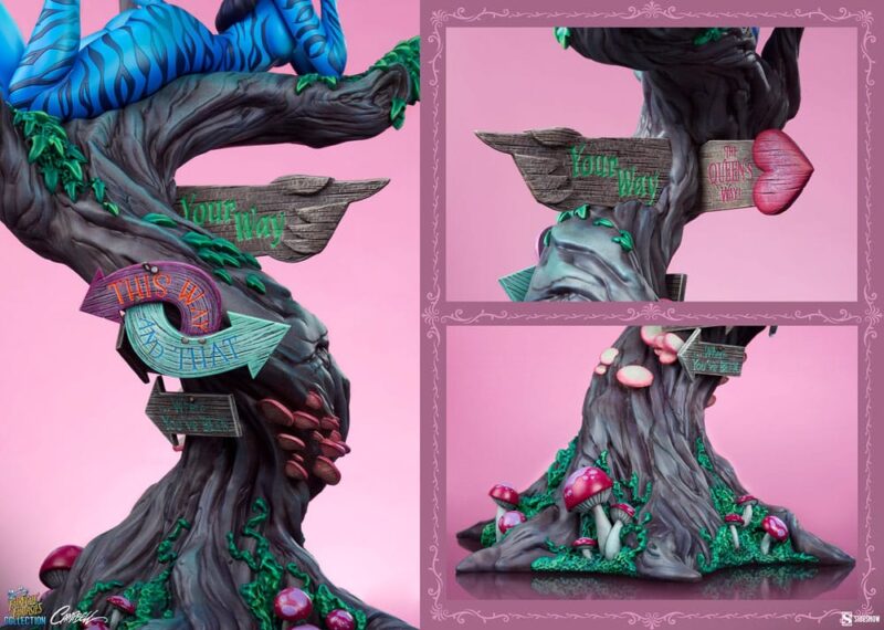 Fairytale Fantasies Collection Statue Lady Cheshire Cat 63 cm - immagine 6