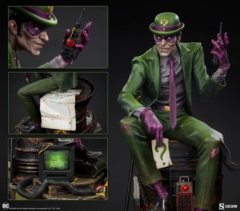 DC Comics Premium Format Figure Riddler 49 cm - immagine 6