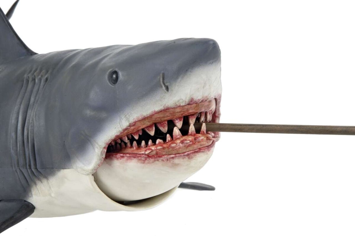 The Game of Jaws 50th Anniversary Jaws 38 cm Head to Tail Action Figure - immagine 4
