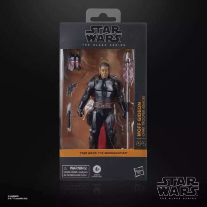 Star Wars Black Series The Mandalorian Moff Gideon Dark Trooper Armor Action Figure