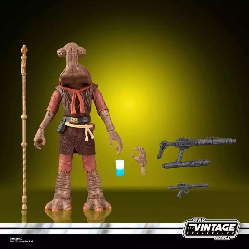 Star Wars Vintage A New Hope Momaw Nadon Action Figure - immagine 2