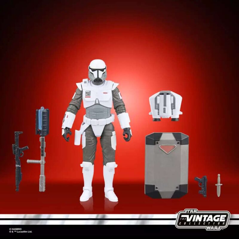 Star Wars Vintage The Mandalorian Imperial Armored Commando Action Figure - immagine 2