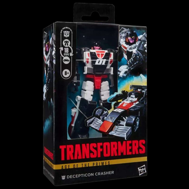 Transformers Age of the Primes Deluxe Class Action Figure Decepticon Crasher 14 cm