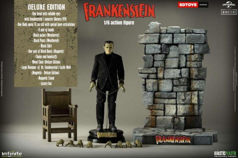 Frankenstein's Monster 1/6 Action Figure Deluxe Edition - immagine 6