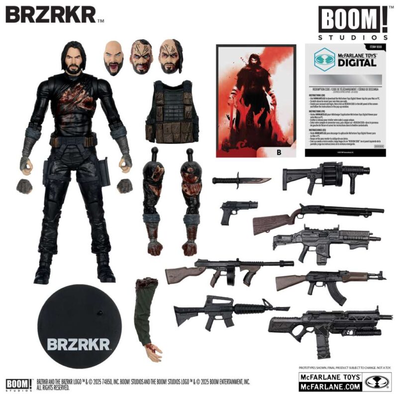Brzrkr B Action Figure 18 cm - immagine 2