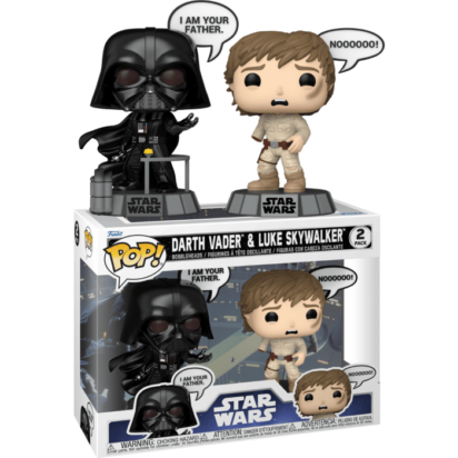 Star Wars: Sayings POP! Vinyl Figures 2-Pack Vader & Luke 9 cm