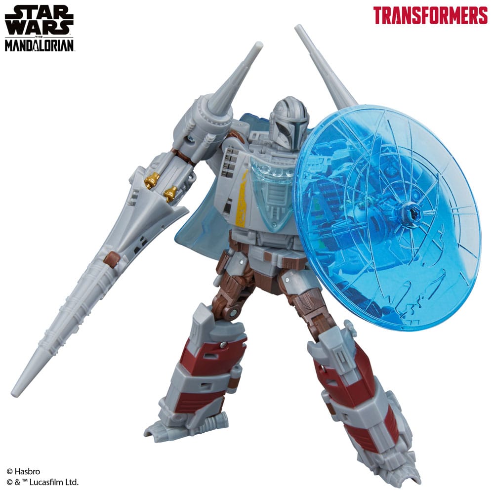 Star Wars x Transformers Action Figure The Mandalorian / N-1 Starfighter 19 cm - immagine 6