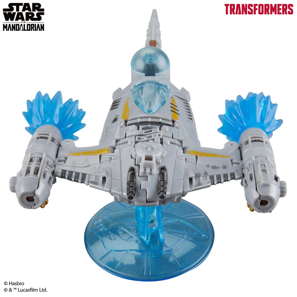 Star Wars x Transformers Action Figure The Mandalorian / N-1 Starfighter 19 cm - immagine 3