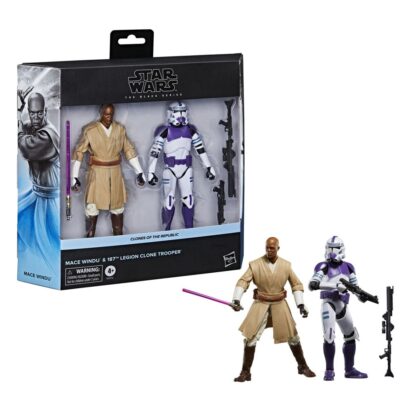 Star Wars: The Clone Wars Black Series Action Figure 2-Pack Clones of the Republic 15 cm