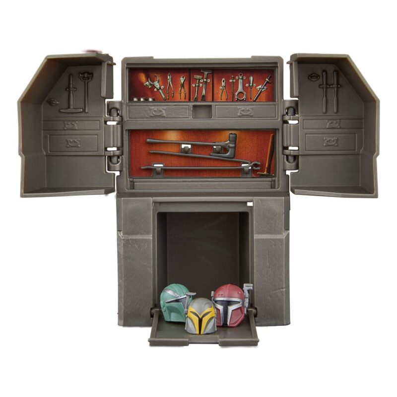 Star Wars The Mandalorian Vintage Collection The Armorer's Forge with The Armorer (Lakeside Covert World) - immagine 5
