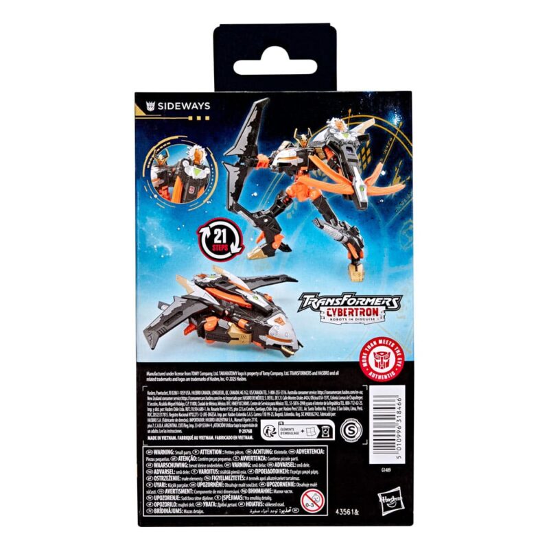 Transformers Age of the Primes Deluxe Class Action Figure Sideways 14 cm - immagine 3