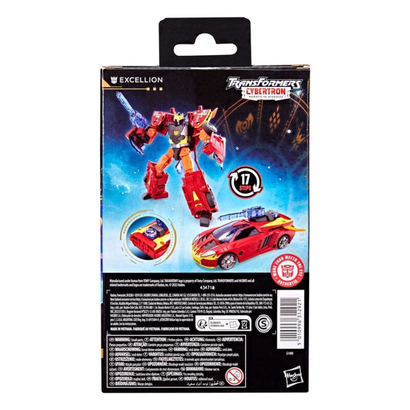 Transformers Age of the Primes Deluxe Class Action Figure Excellion 14 cm - immagine 3