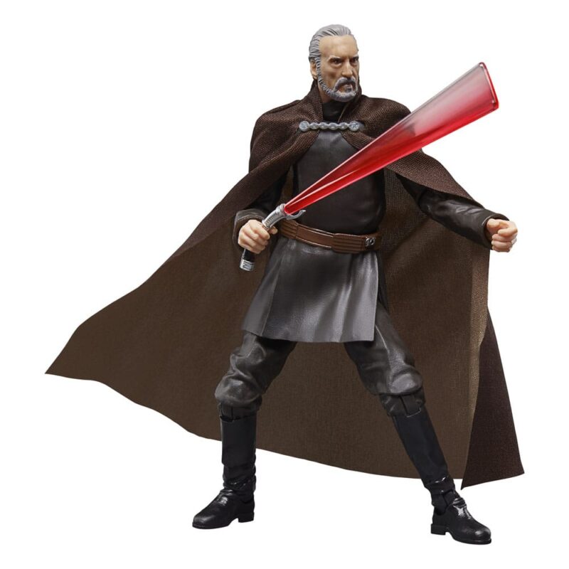 Star Wars Episode III Black Series Action Figure 20th Anniversary Count Dooku 15 cm - immagine 4