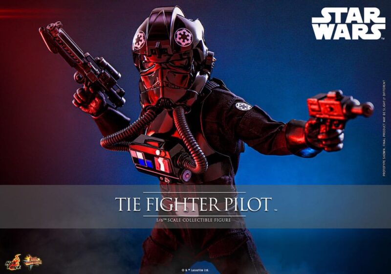 Star Wars Movie Masterpiece Action Figure 1/6 TIE fighter Pilot 30 cm - immagine 3