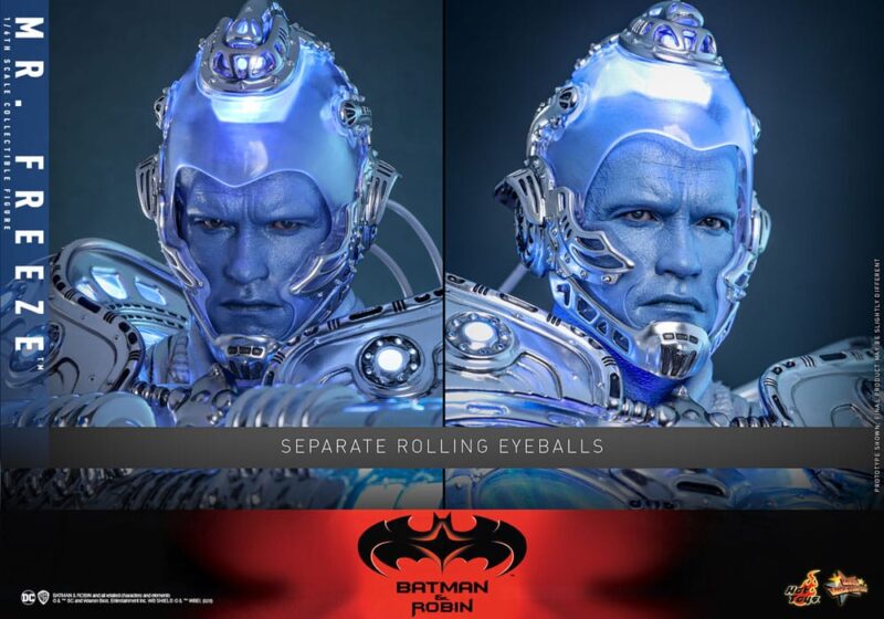 Batman & Robin Movie Masterpiece Action Figure 1/6 Mr. Freeze Deluxe Version 33 cm - immagine 7