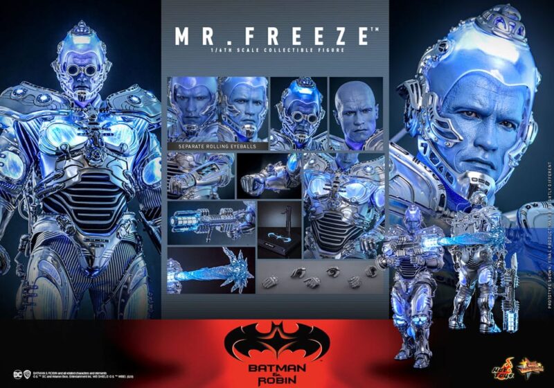Batman & Robin Movie Masterpiece Action Figure 1/6 Mr. Freeze 33 cm - immagine 7