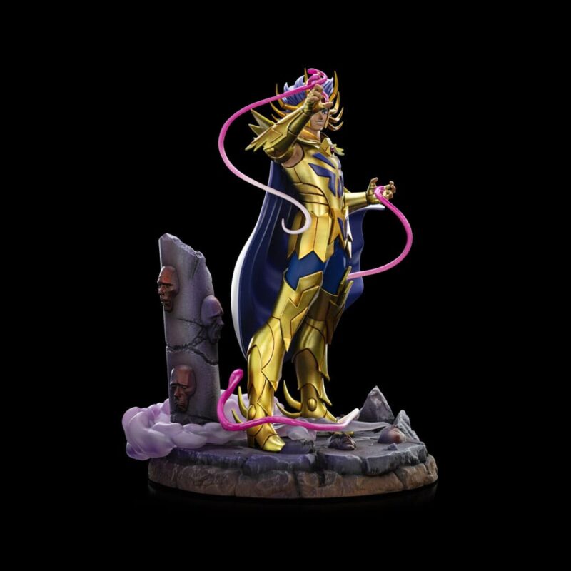 Saint Seiya Art Scale Statue 1/10 TCancer Deathmask 23 cm - immagine 5