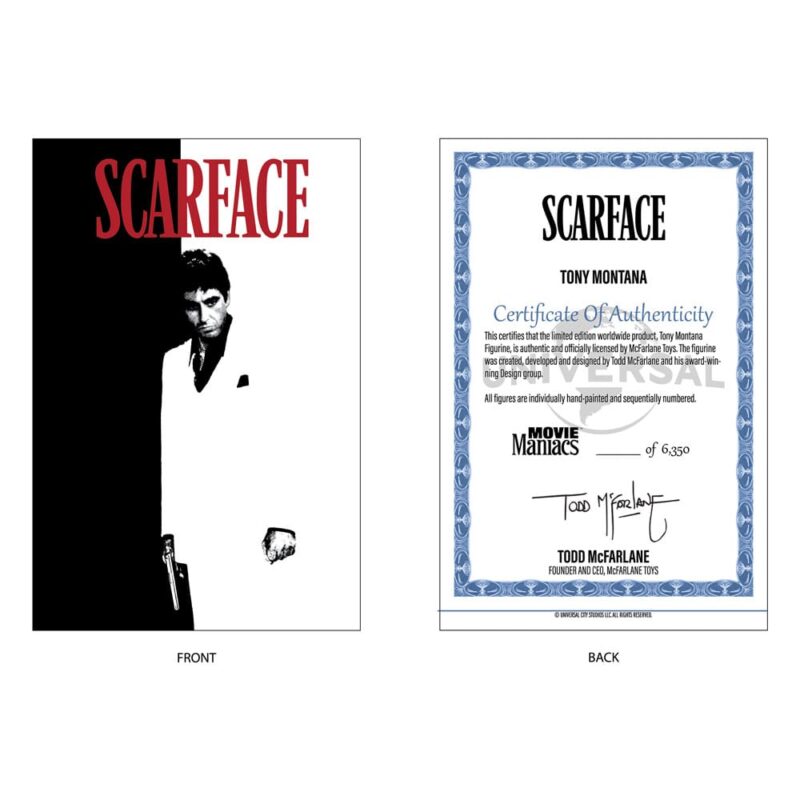 Scarface Movie Maniacs PVC Statue Tony Montana 17 cm - immagine 2
