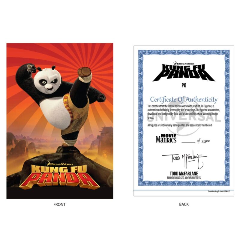 Kung Fu Panda Movie Maniacs PVC Statue Po 17 cm - immagine 2