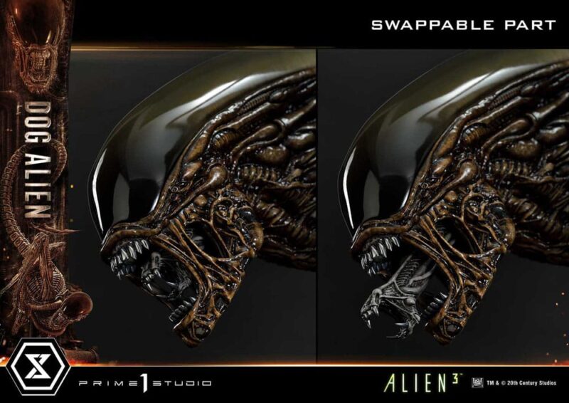 Alien 3 Museum Masterline Series Statue 1/3 Dog Alien XL 114 cm - immagine 8