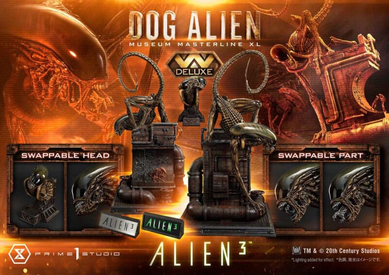 Alien 3 Museum Masterline Series Statue 1/3 Dog Alien XL Deluxe Version 114 cm - immagine 7