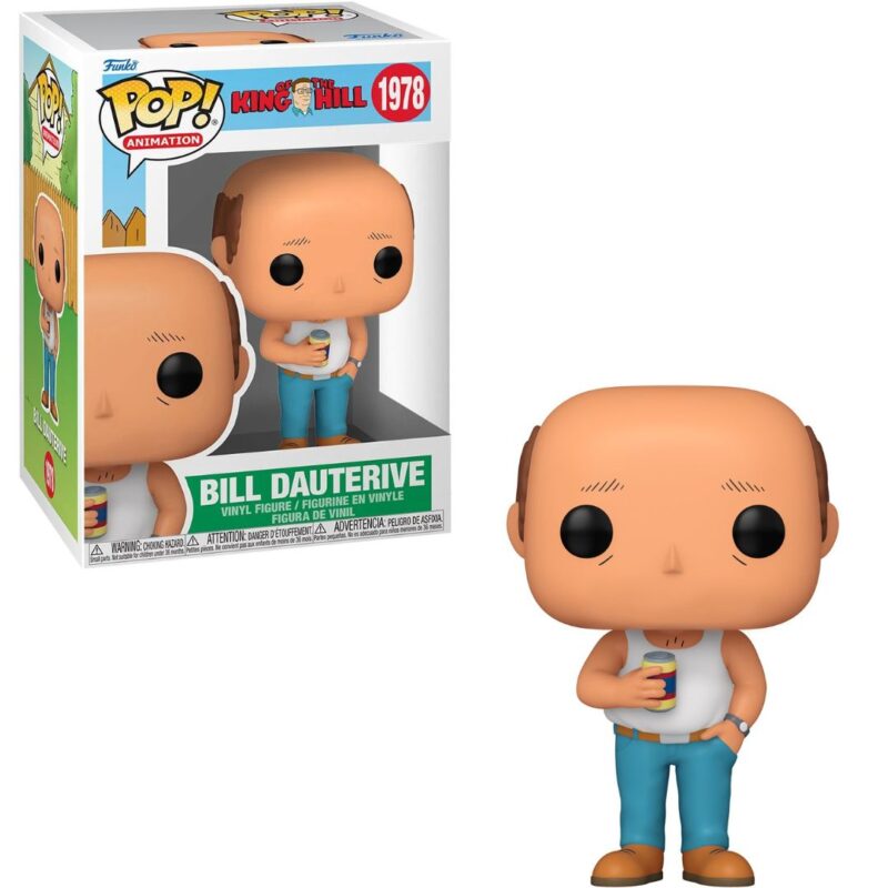 King of the Hill POP! TV Vinyl Figure Bill Dauterive 9 cm