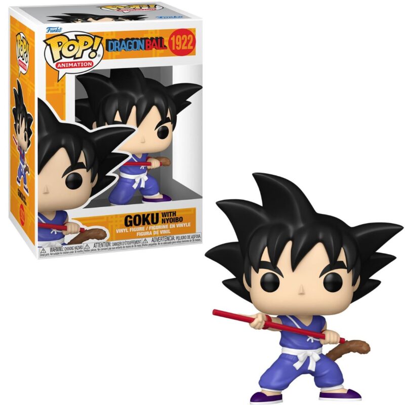 Dragonball Z POP! Animation Vinyl Figure Goku with Nyoibo Glow in the Dark Limited 9 cm
