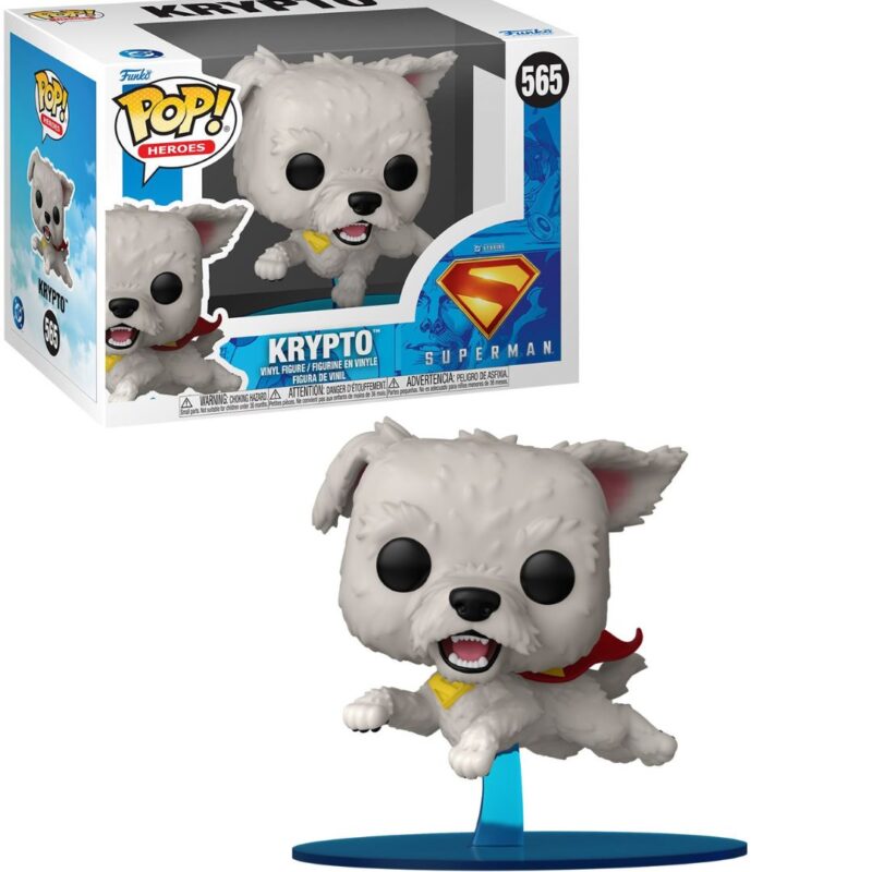 Superman (2025) POP! Heroes Vinyl Figure Krypto 9 cm