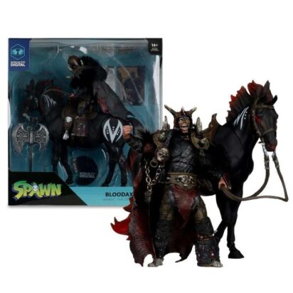 Spawn: The Dark Ages Spawn The Bloodaxe with Horse Action Figure two-pack