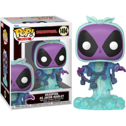 Deapool POP! Vinyl Figure Deadpool as Jacob Marley 9 cm
