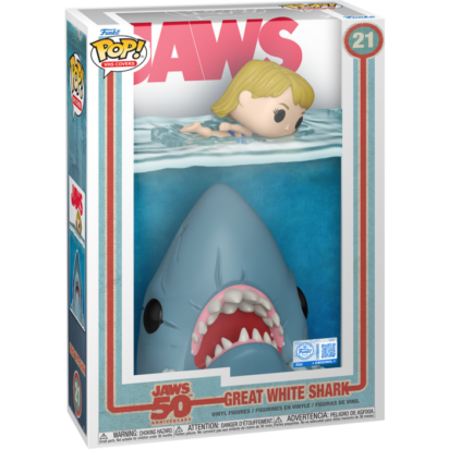 Jaws Pop! Covers Vinyl Figure Great White Shark Limited