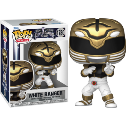 Mighty Morphin Power Rangers: The Movie POP! Movies Vinyl Figures White Ranger 9 cm