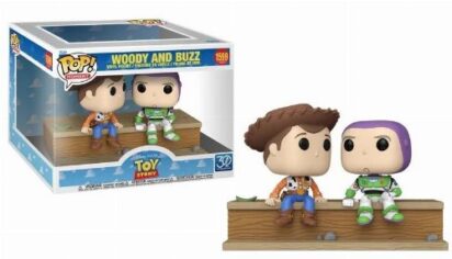 Toy Story POP Moment Vinyl Figures Woody and Buzz (30th Anniversary) 9 cm