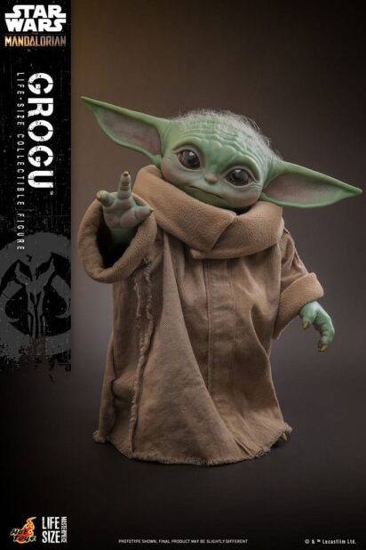 Star Wars: The Mandalorian Life-Size Masterpiece Actionfigure Grogu 37 cm