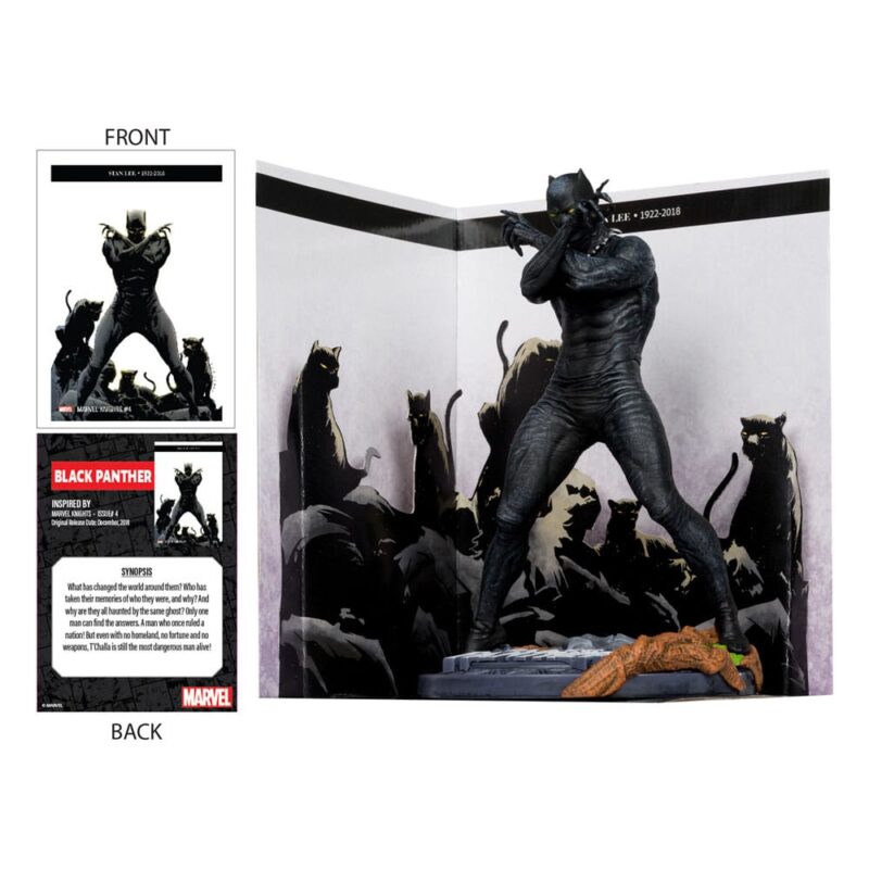 Marvel Collection PVC Statue 1/10 Black Panther (Marvel Knights #4)17 cm - immagine 2