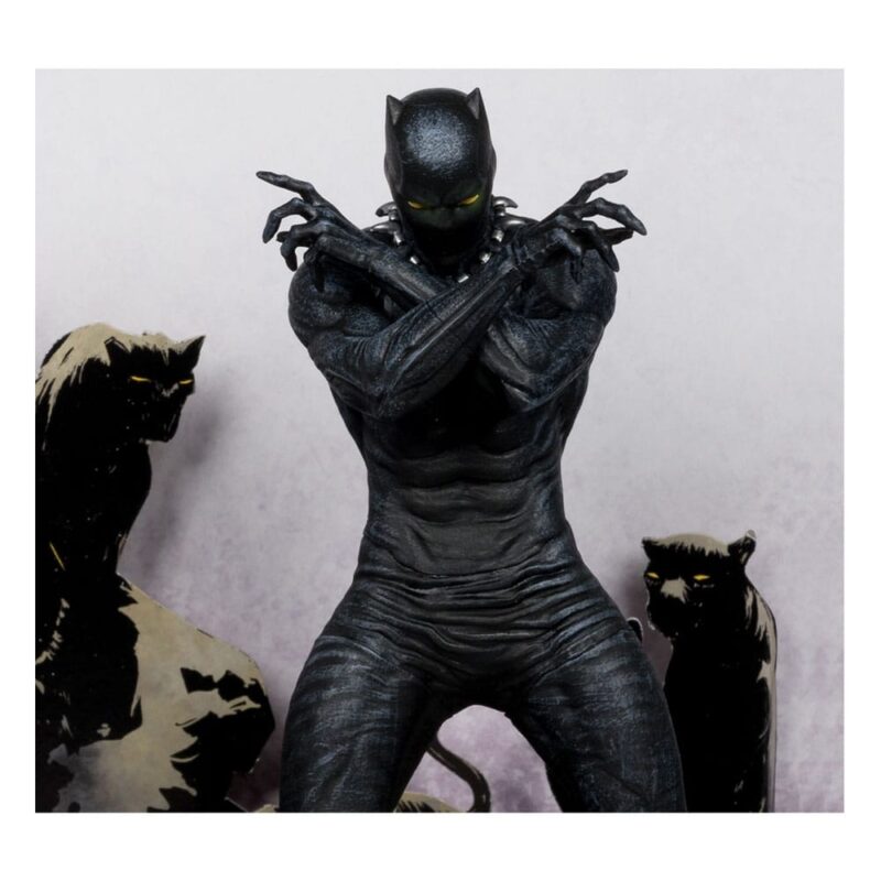 Marvel Collection PVC Statue 1/10 Black Panther (Marvel Knights #4)17 cm - immagine 3