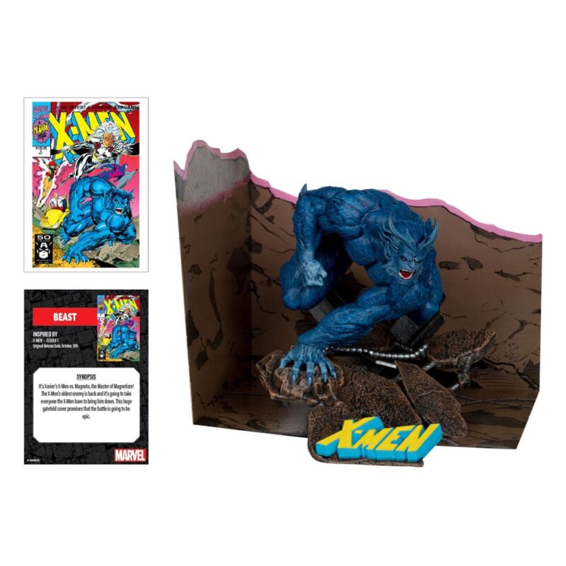 Marvel Collection PVC Statue 1/10 Beast (X-Men #1) 12 cm - immagine 2