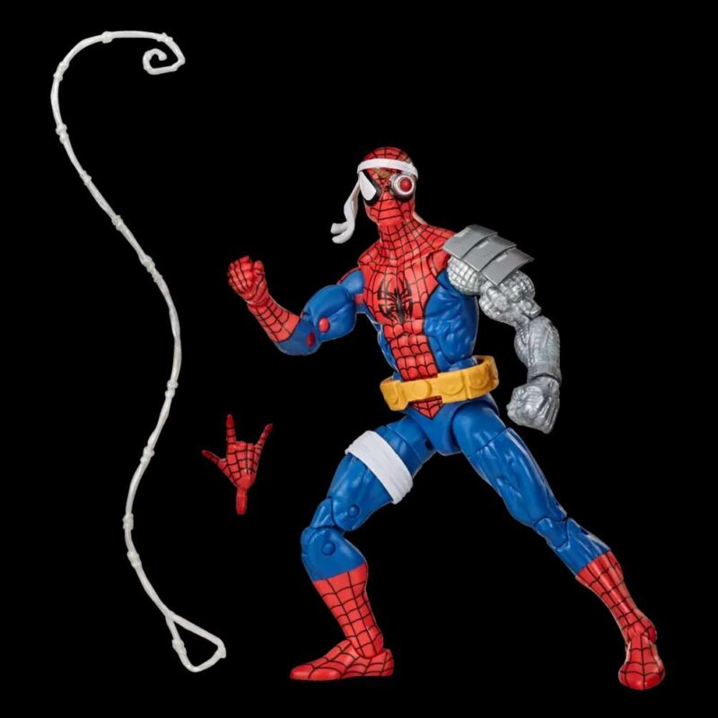Marvel Legend Vintage Spider-Man Cyborg Spider-Man Action Figure - immagine 2