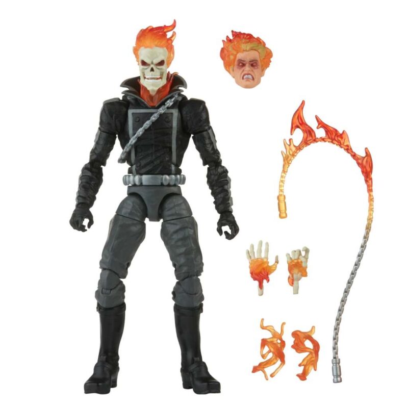 Marvel Legend Vintage Ghost Rider Action Figure - immagine 4